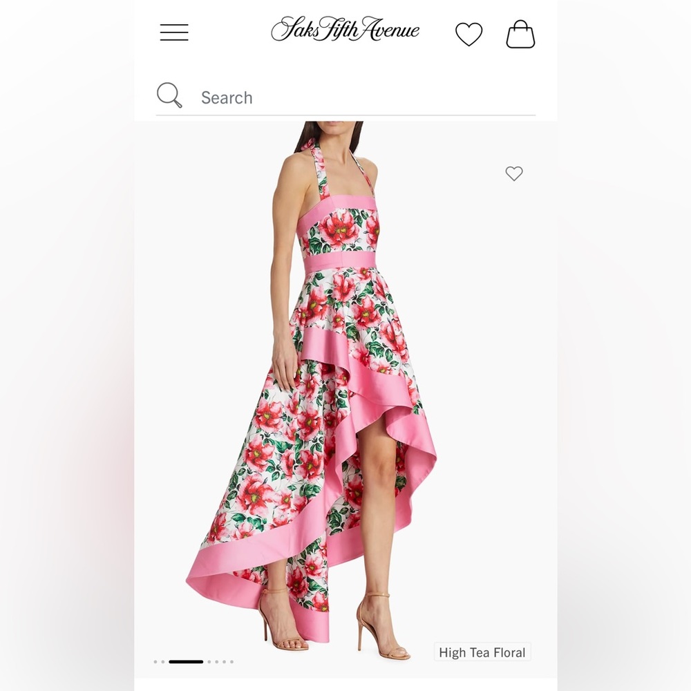 Alice + Olivia Florence Halter Dress